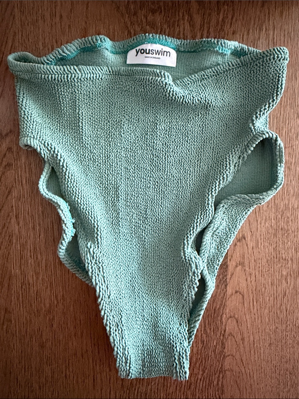 Youswim Eva High Waist Swimsuit Bottoms Sage Green